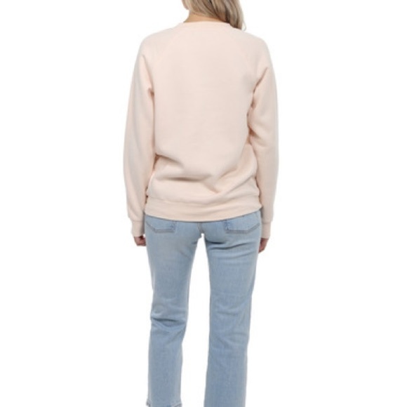 ✨ NWT Brunette The Label Blonde Crew Peach Crush XL/XXL - Picture 4 of 15